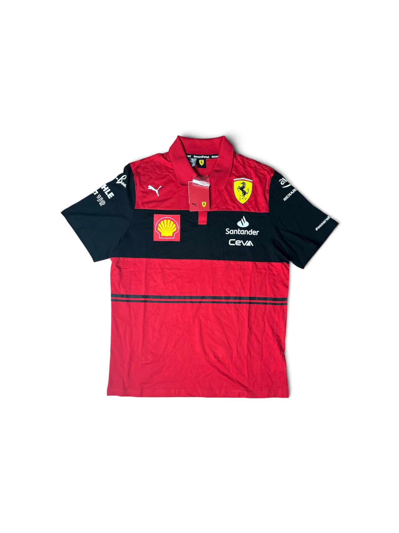 Vintage Puma X Ferrari Polo Shirt Size L